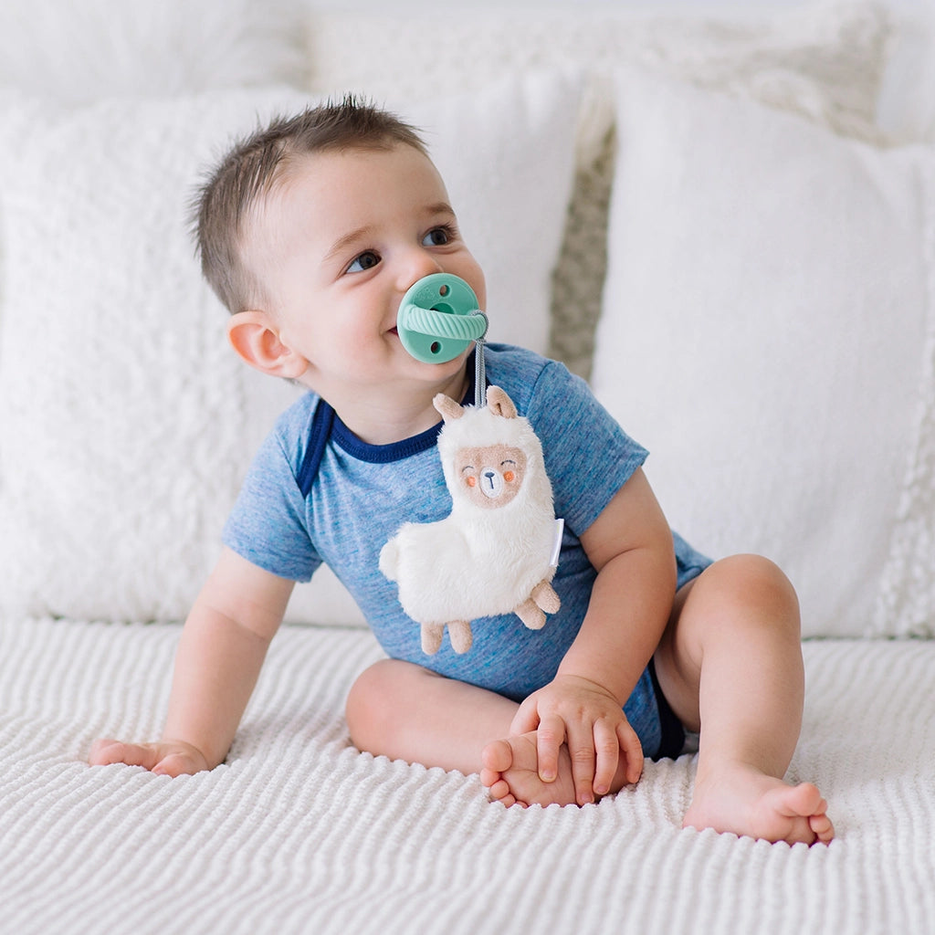 Itzy Ritzy - Sweetie Pal - Plush & Pacifier (Llama)