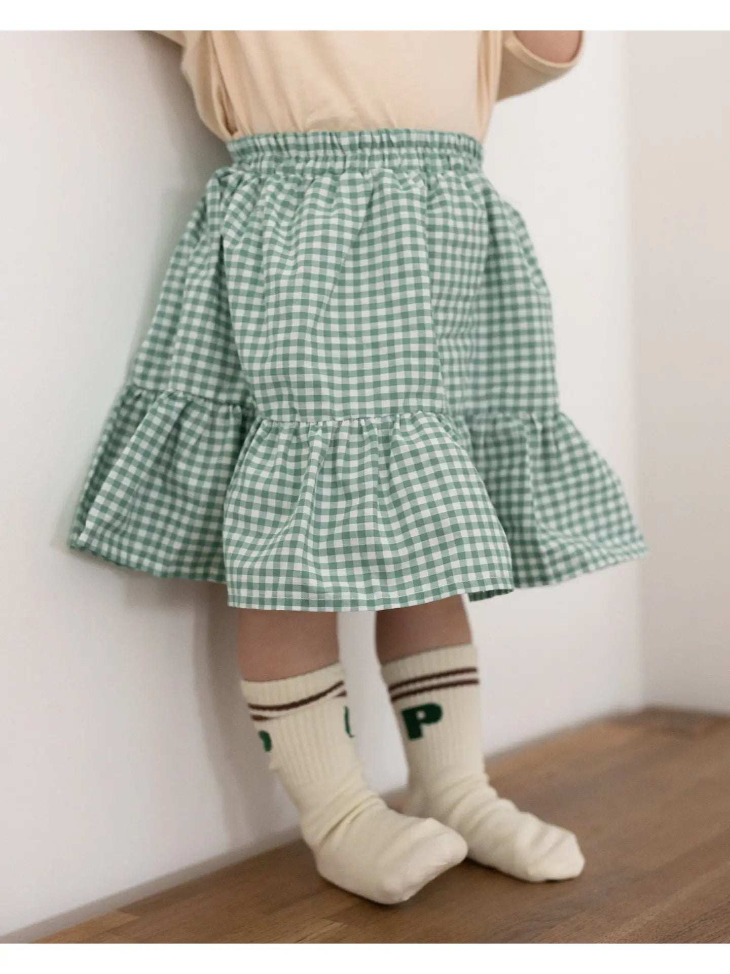 Kindly the Label - Picnic Skirt (Green Grass)