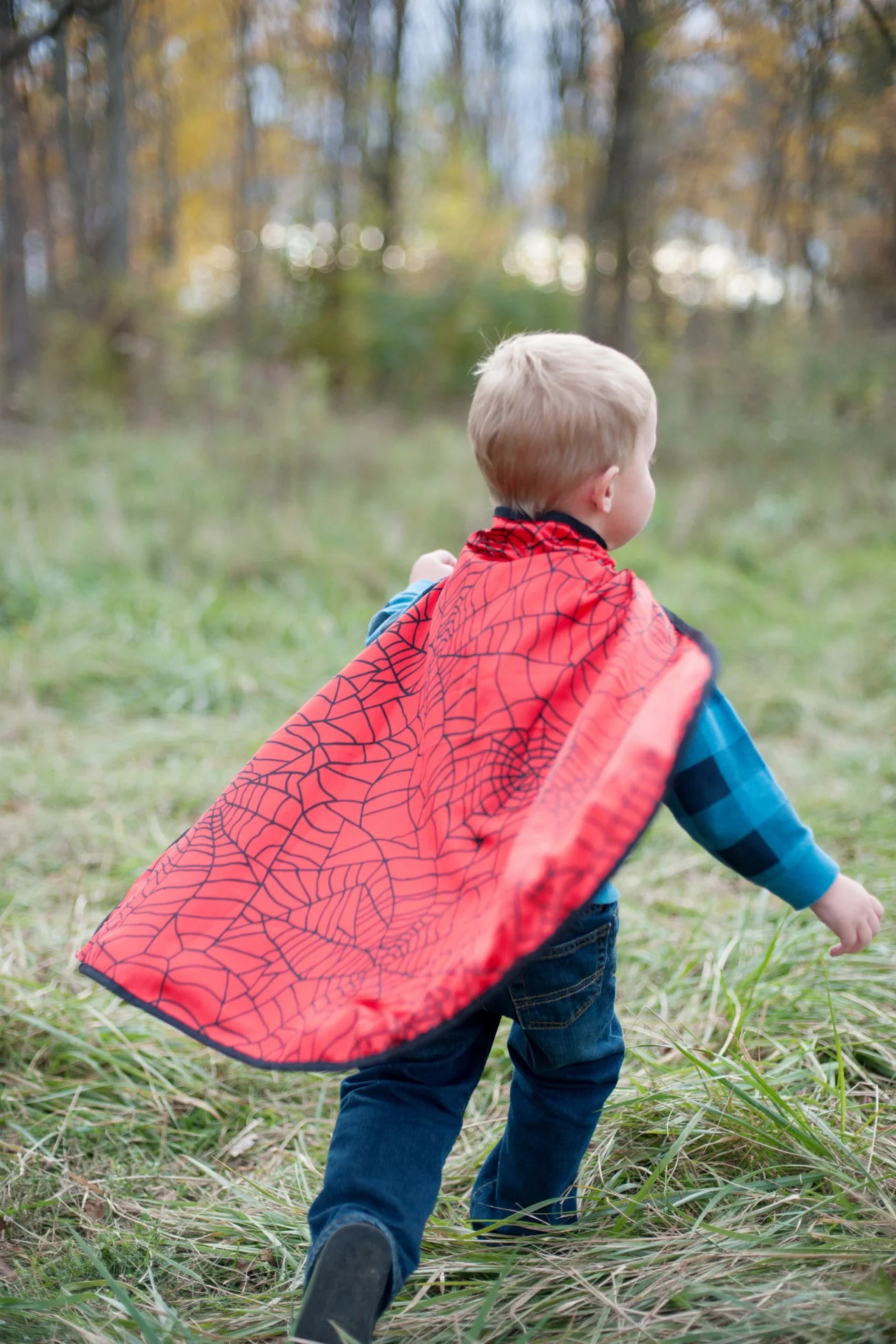 Colour-A-Cape Spider Super Hero (size 4-7t)