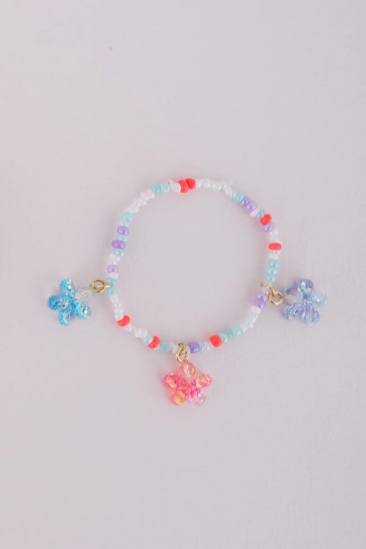 Great Pretenders - Boutique Shimmer Flower Bracelet