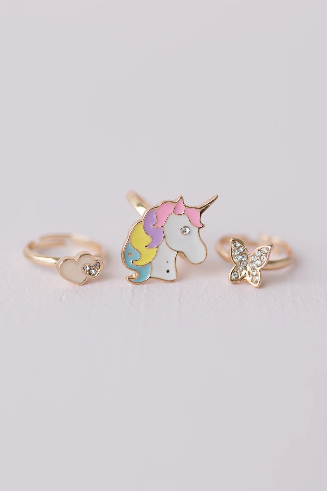 Boutique Butterfly + Unicorn Rings