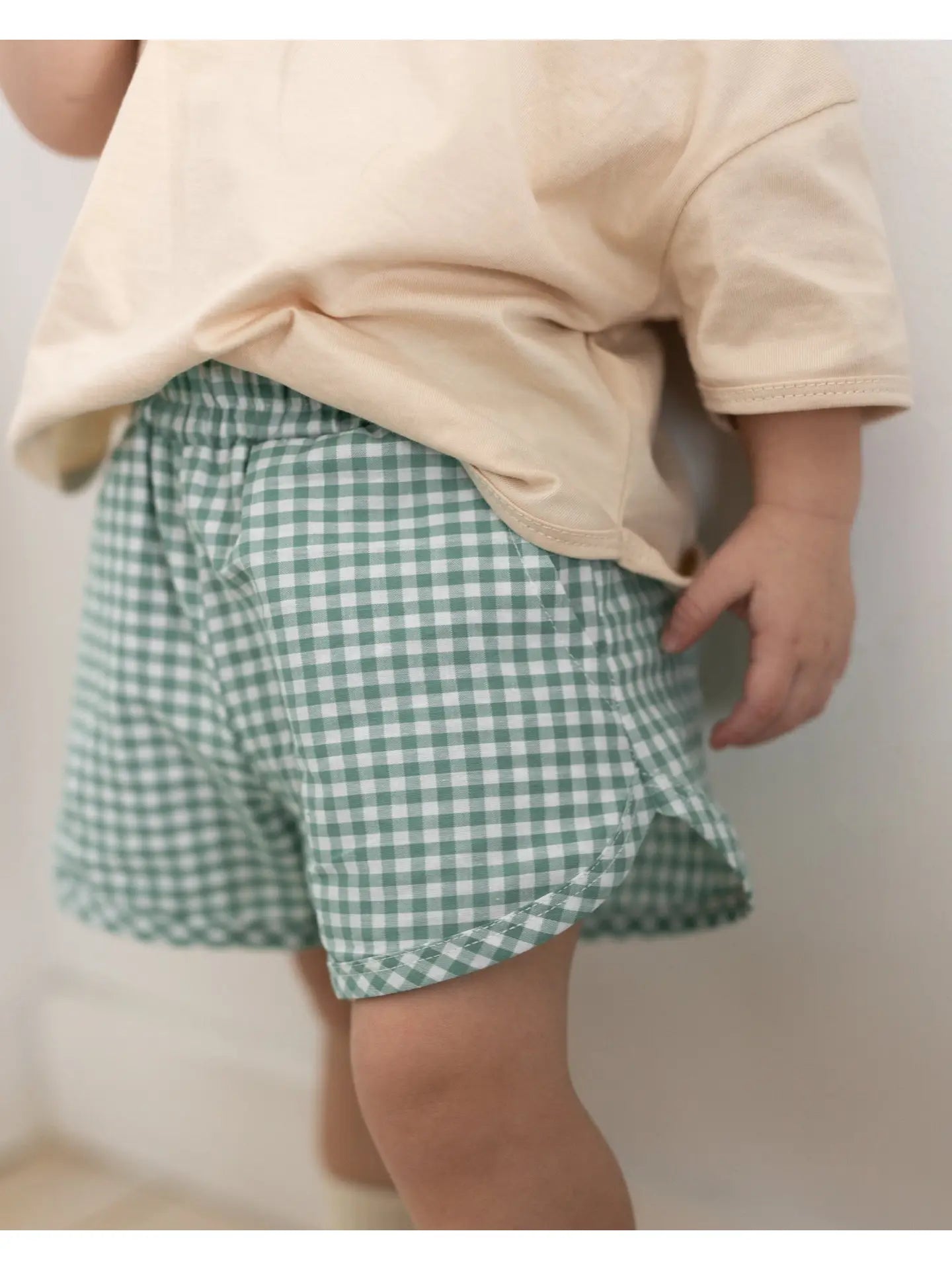 Kindly the Label - Picnic Shorts (Green Grass)