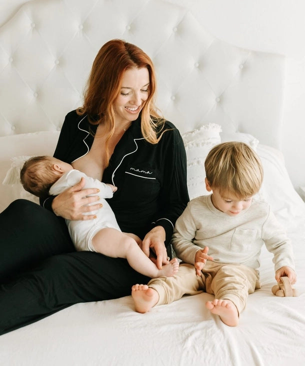 Sunflower Motherhood -  Bamboo Mama PJS for Pregnancy + Postpartum