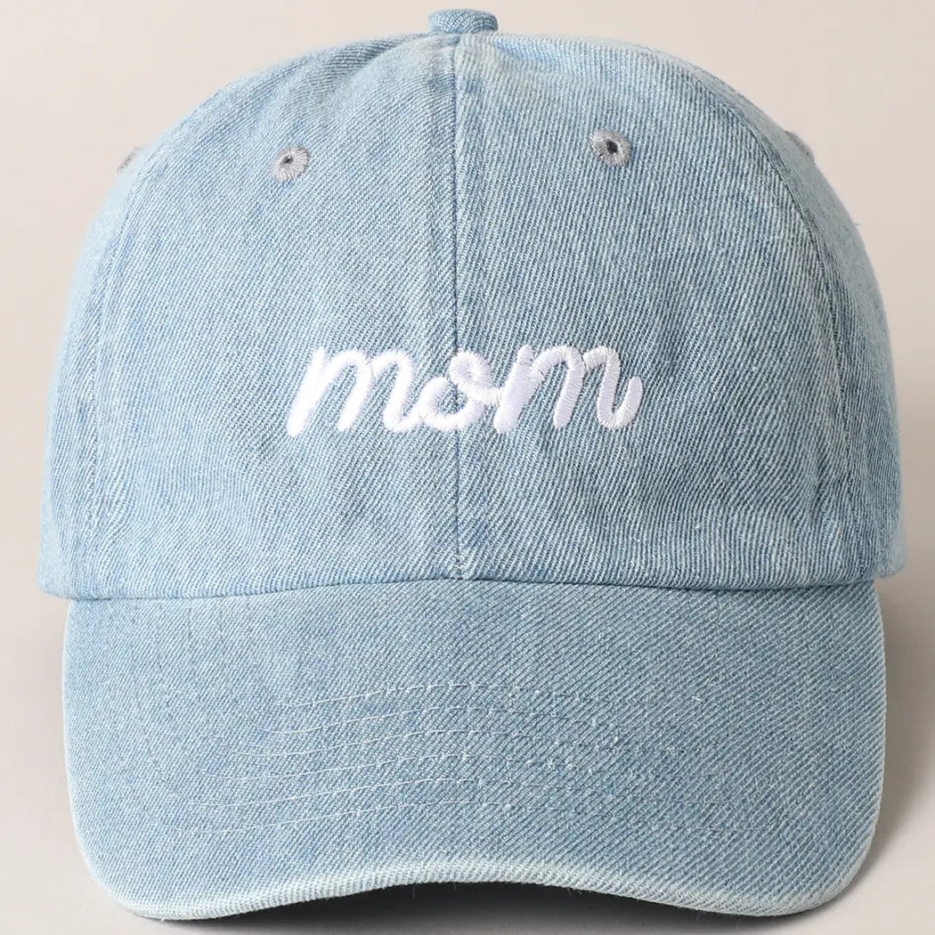 Mom Hat (Light Denim)