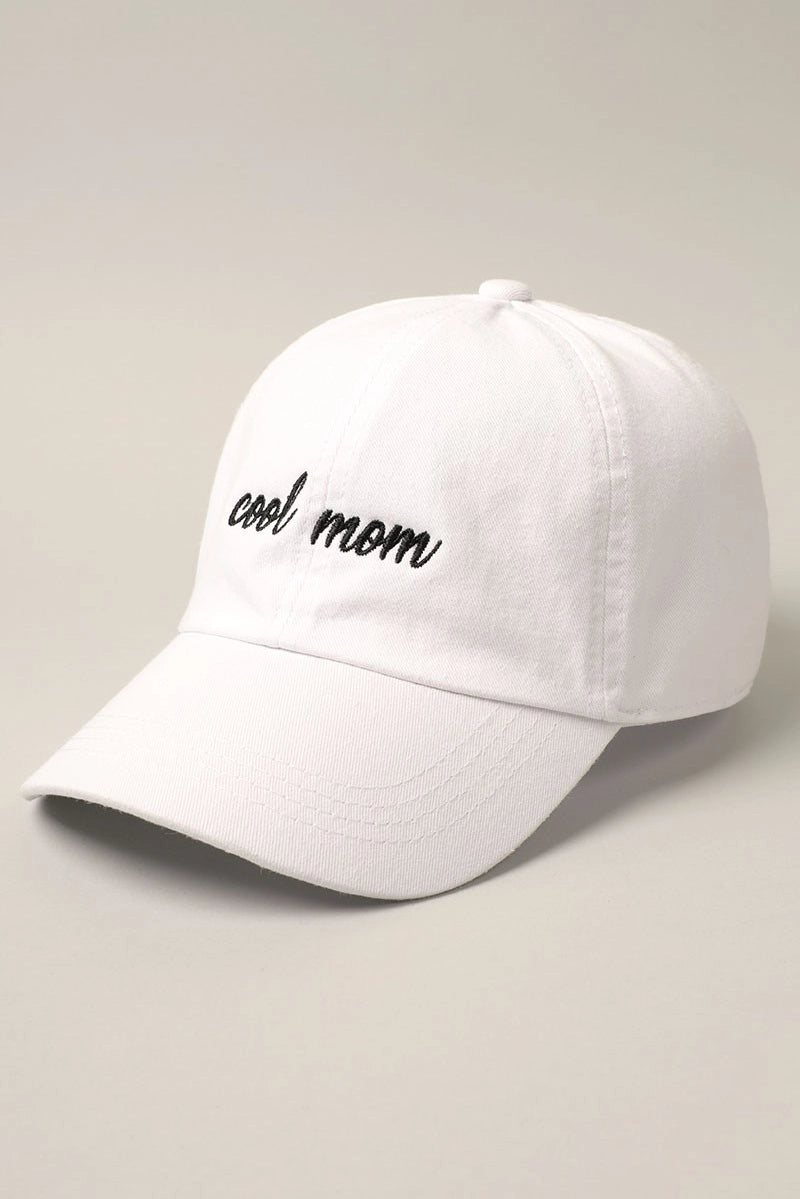 Cool Mom Hat (white)