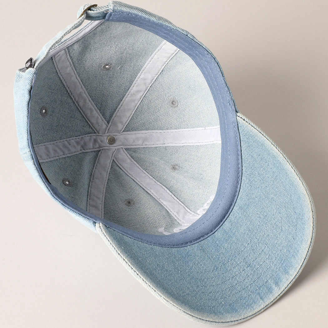 Mini Hat (Light Denim)