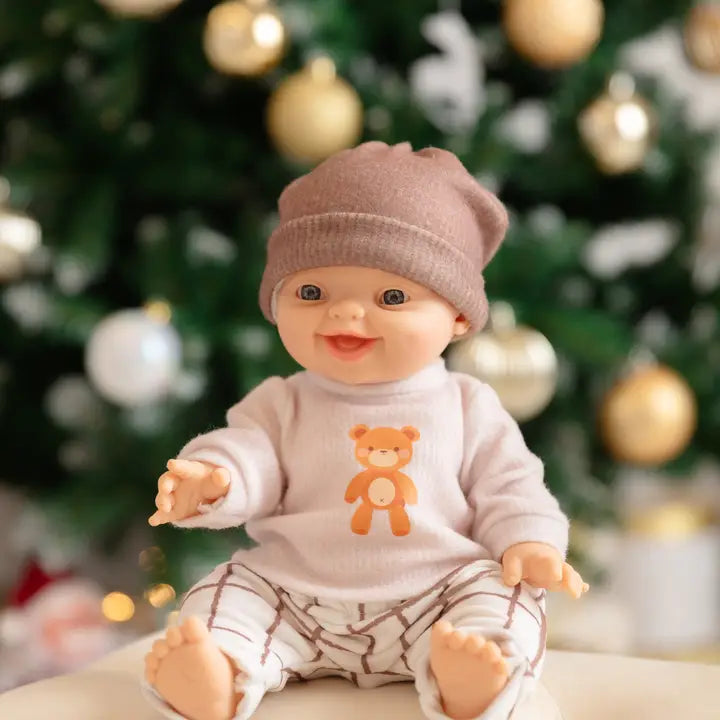 Paola Reina - Baby Gordis Doll - Teddy Bear Sweater and Pants - Sold in Box + Includes Outfit