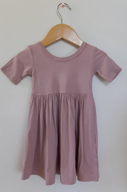 Sawyer + Sunny - Bamboo Dress (Plum)
