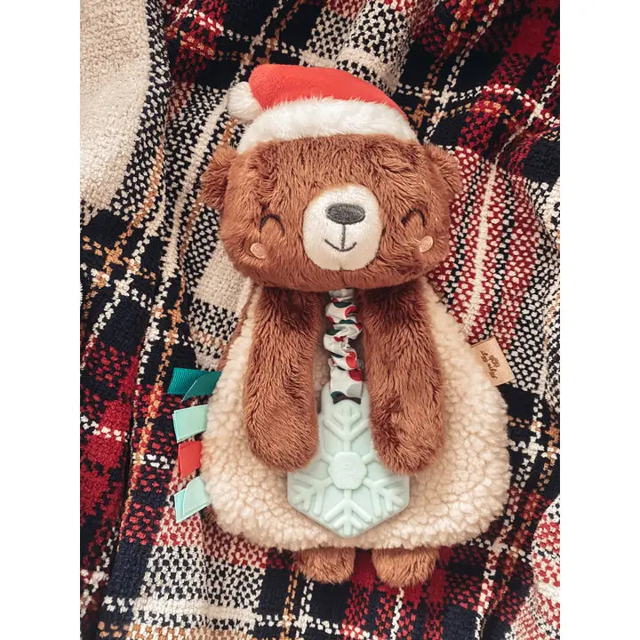 Itzy Ritzy - Holiday Plush Lovey (Bear)