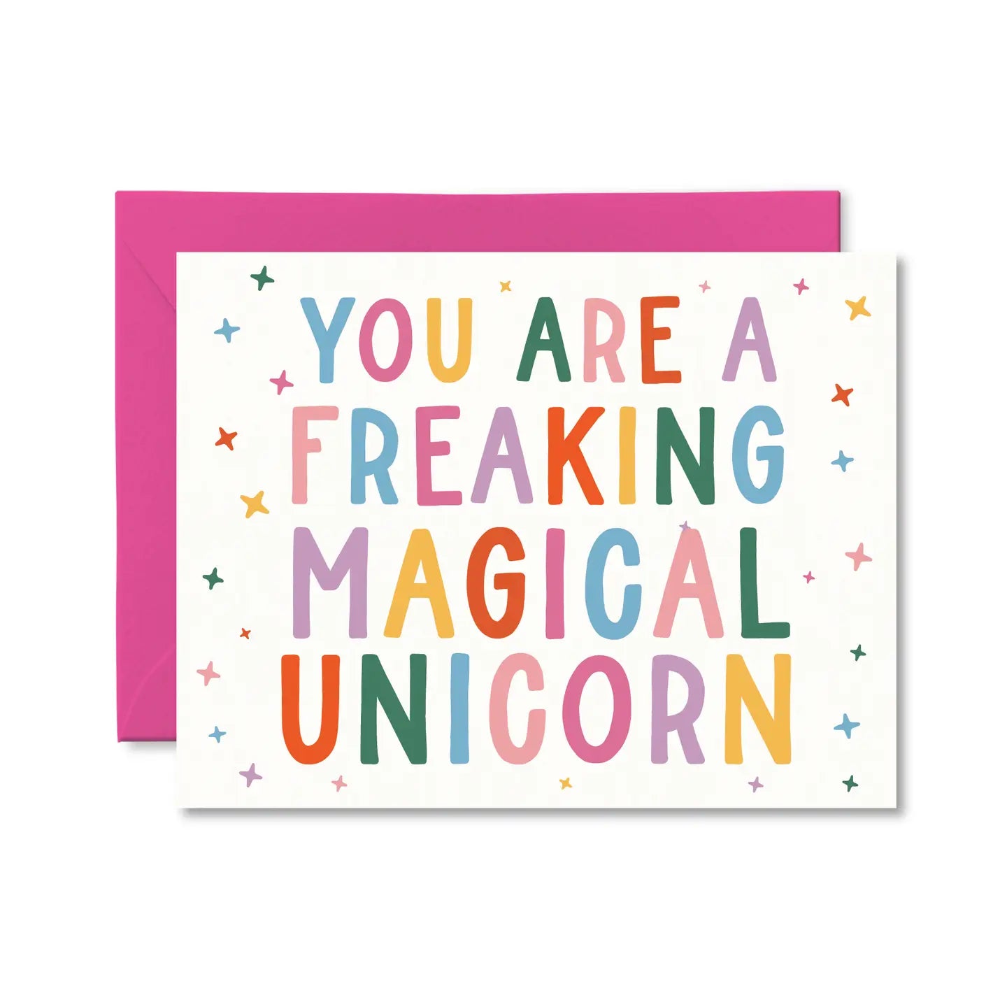 Freaking Magical Unicorn Card