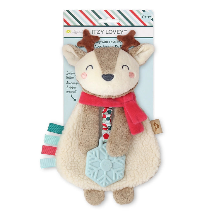 Itzy Ritzy - Holiday Plush Lovey (Reindeer)