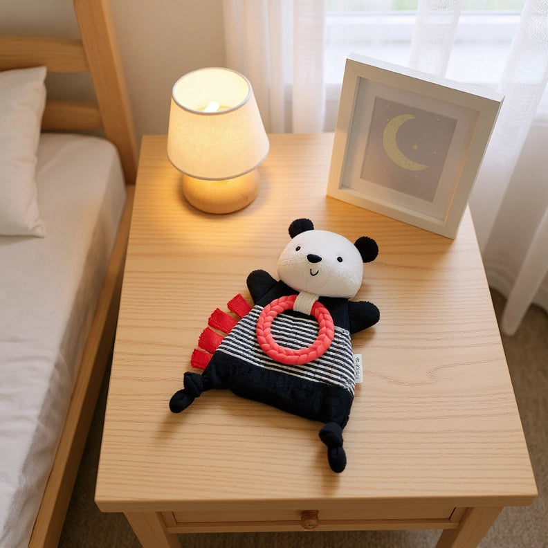 Itzy Ritzy - Bitzy Crinkle - Sensory Toy With Teether (Panda)