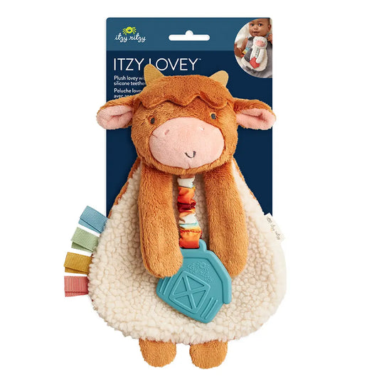 Itzy Friends - Lovey Plush (Highland Cow)
