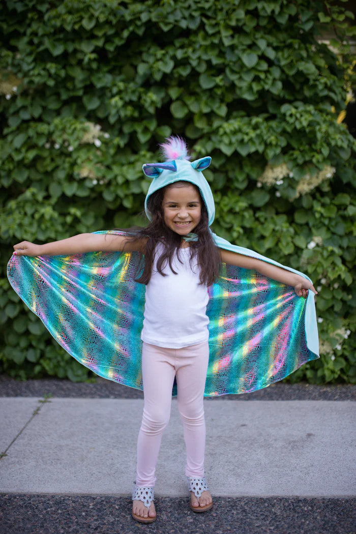 Great Pretenders - Reversible Unicorn/Dragon Cape (3-4T)