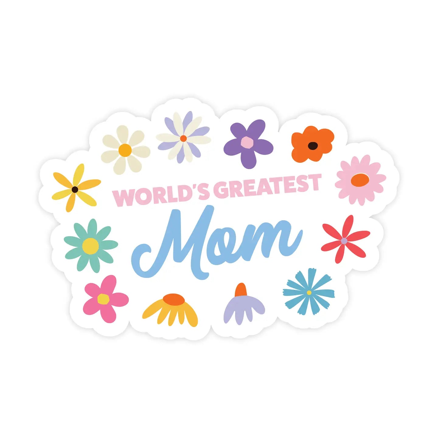 World's Greatest Mom Sticker