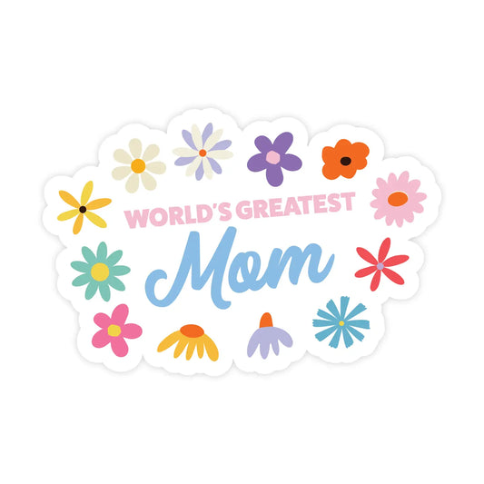 World's Greatest Mom Sticker