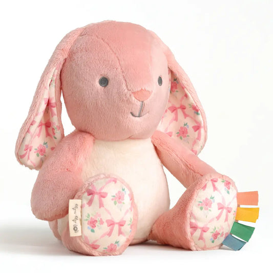 Itzy Ritzy - Sweetie Snuggles Plush (Pink Bunny)