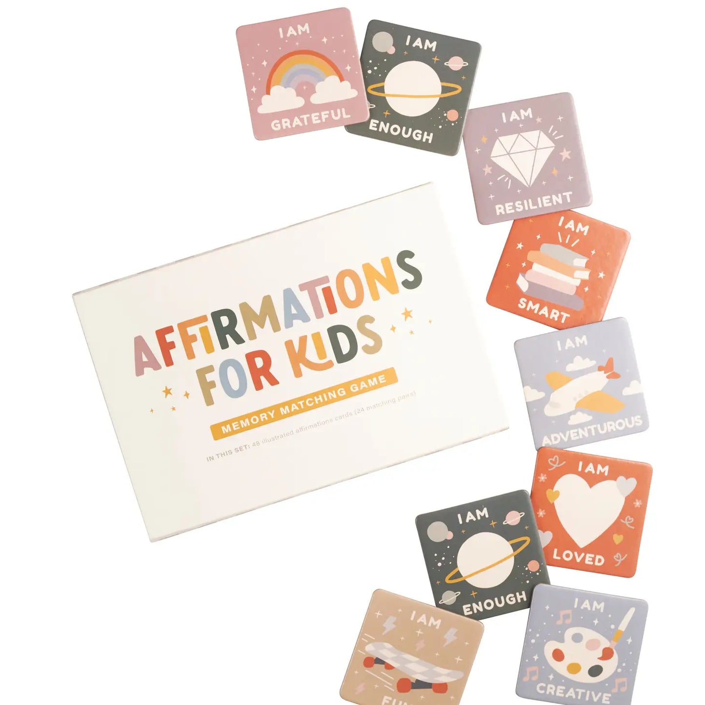 Cherrypick - Affirmations for Kids Memory Matching Game