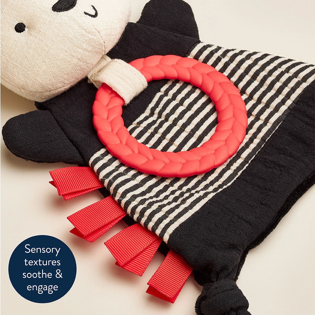 Itzy Ritzy - Bitzy Crinkle - Sensory Toy With Teether (Panda)