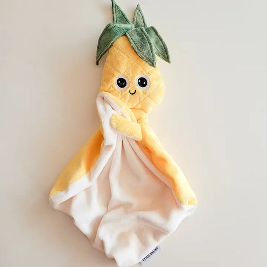 Veille Sur Toi - Security Blanket - Lovey (Pineapple)