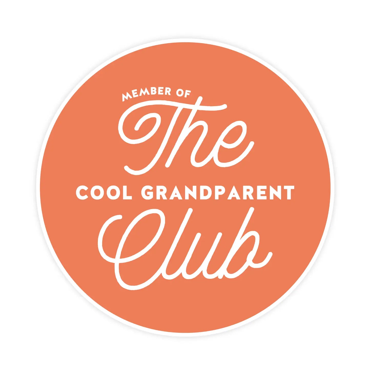 Cool Grandparent Club Magnet