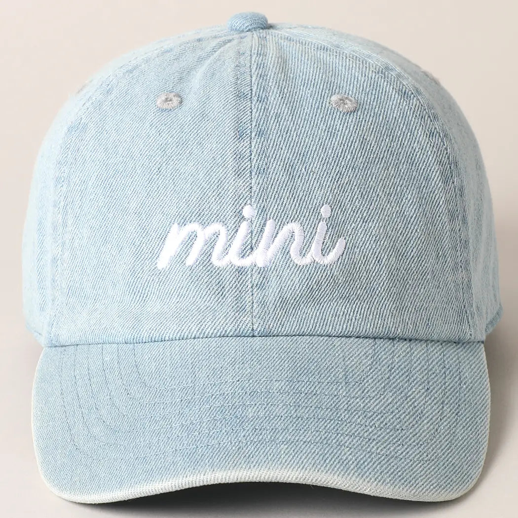 Mini Hat (Light Denim)