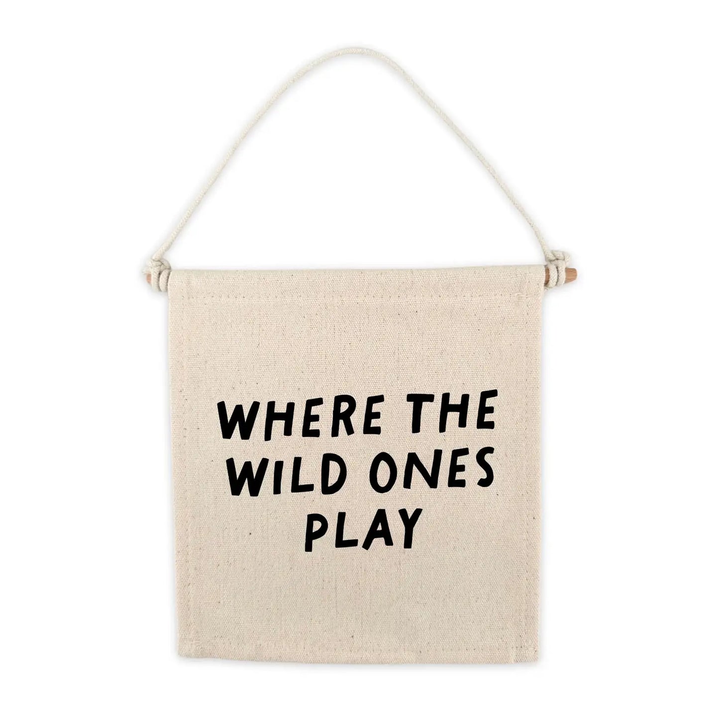 Cherrypick - Canvas Hang Sign (Where The Wild Ones Play)