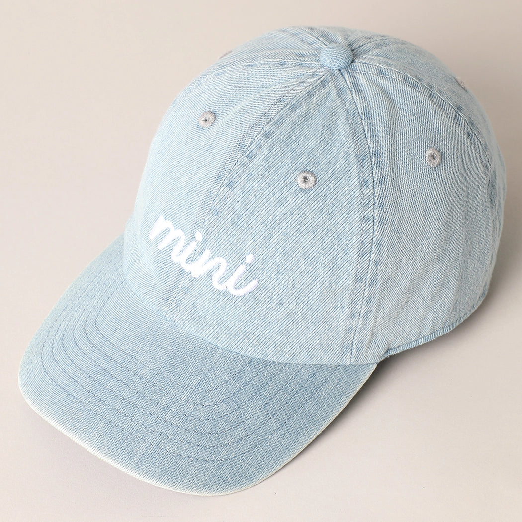 Mini Hat (Light Denim)