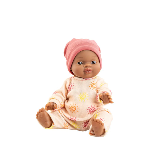 Paola Reina - Baby Gordis Doll - Fran with Sunny Outfit - Sold in Box + Includes Outfit