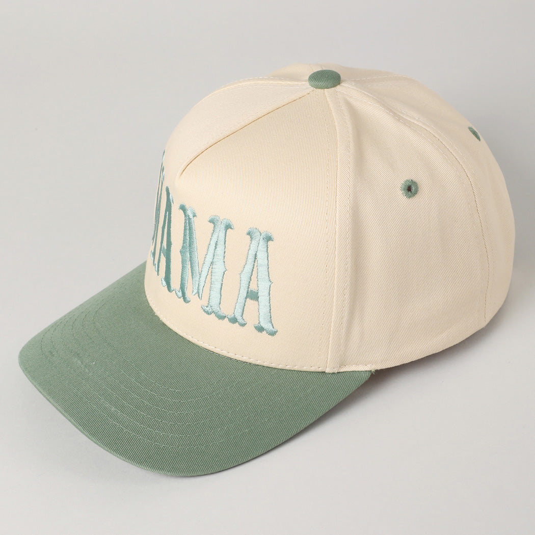 Mama Typographic - Hat (Sage)