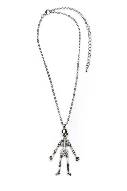 Great Pretenders - Spooky Scary Skeleton Necklace