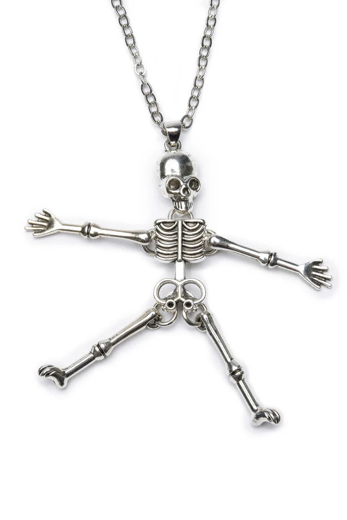 Great Pretenders - Spooky Scary Skeleton Necklace