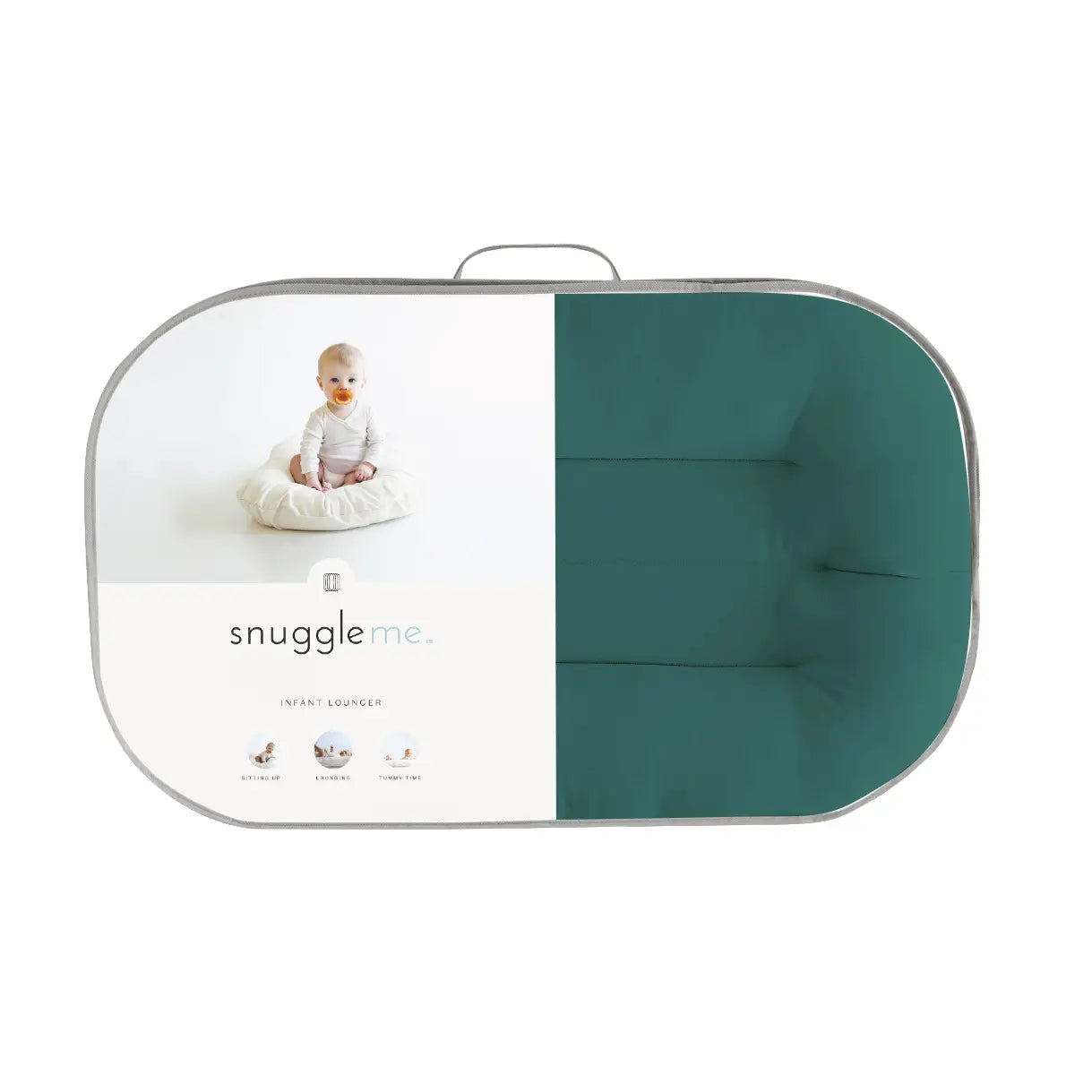 Snuggle Me Organic - Infant Bare Lounger (Moss)