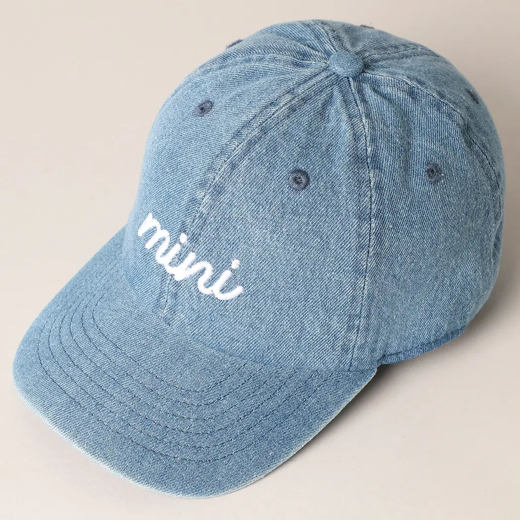 Mini Hat (Dark Denim)