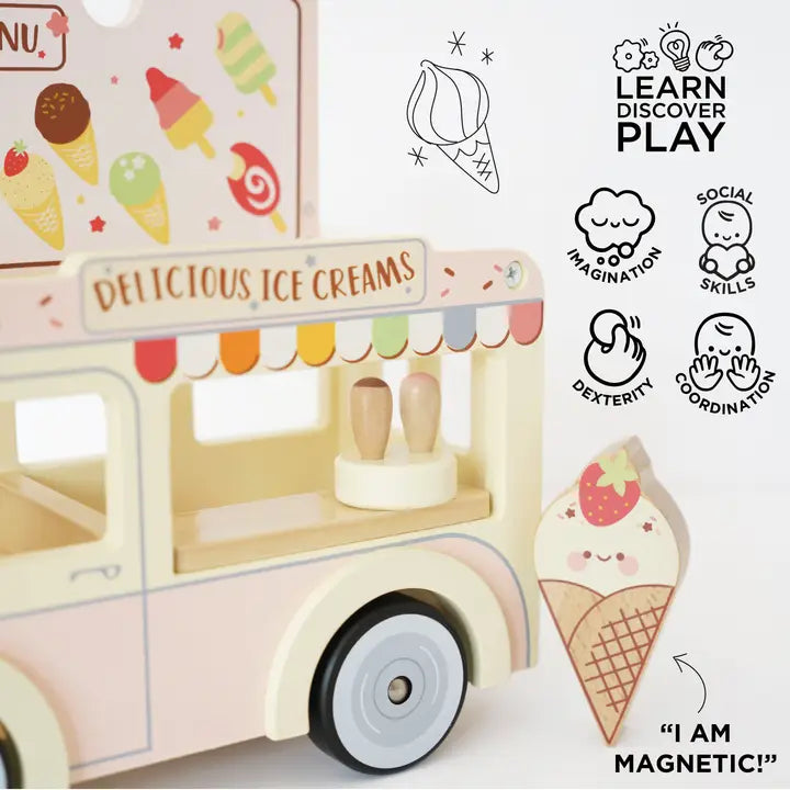 Le Toy Van - Wooden Ice Cream Van