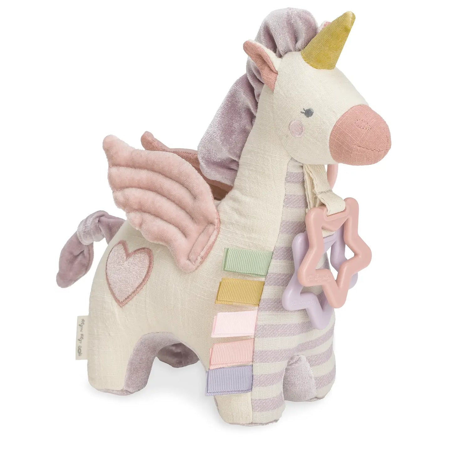 Bespoke Link & Love Activity Plush & Teether Toy (Pegasus)