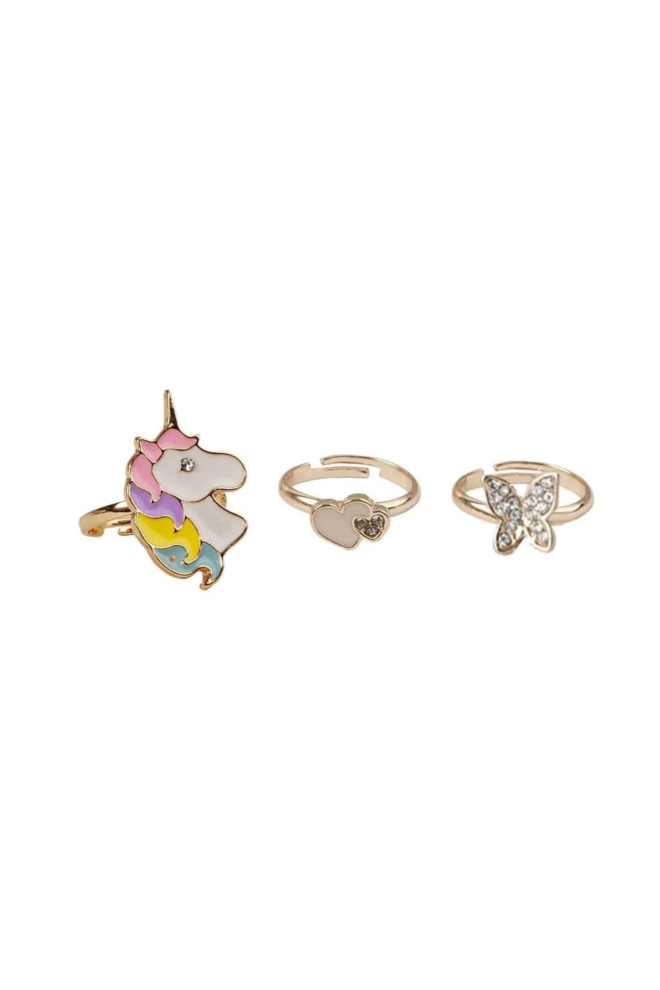 Boutique Butterfly + Unicorn Rings