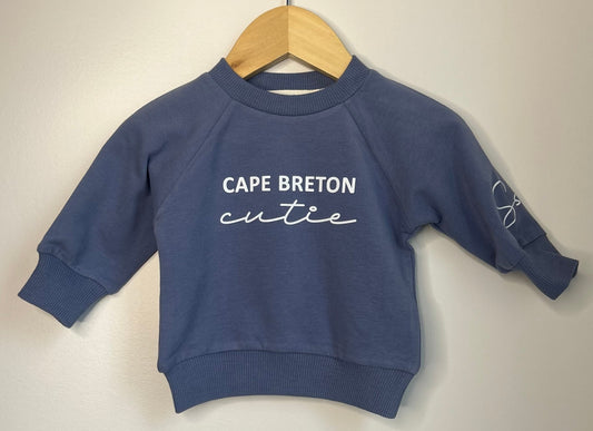 Sawyer + Sunny - Cape Breton Cutie Crewneck Sweater (Blue)