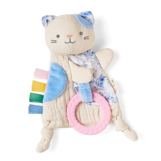 Itzy Ritzy - Bitzy Crinkle - Sensory Toy With Teether (Kitty)