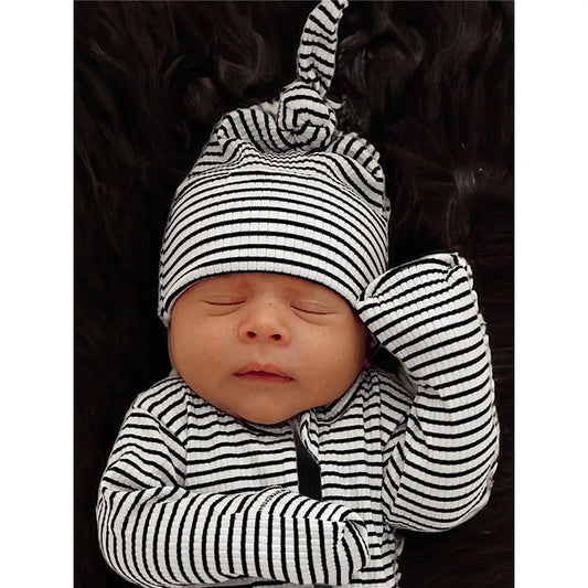 Siix Collection - Organic Ribbed Beanies (Prints and Solids)