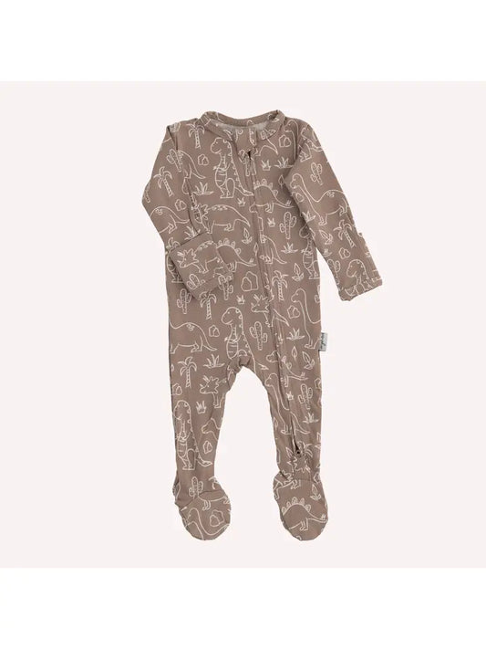 Pip + Phee - Bamboo Footed Sleeper (Neutral Dinos)