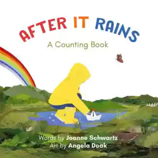 Board Book - After it Rains (A Counting Book)