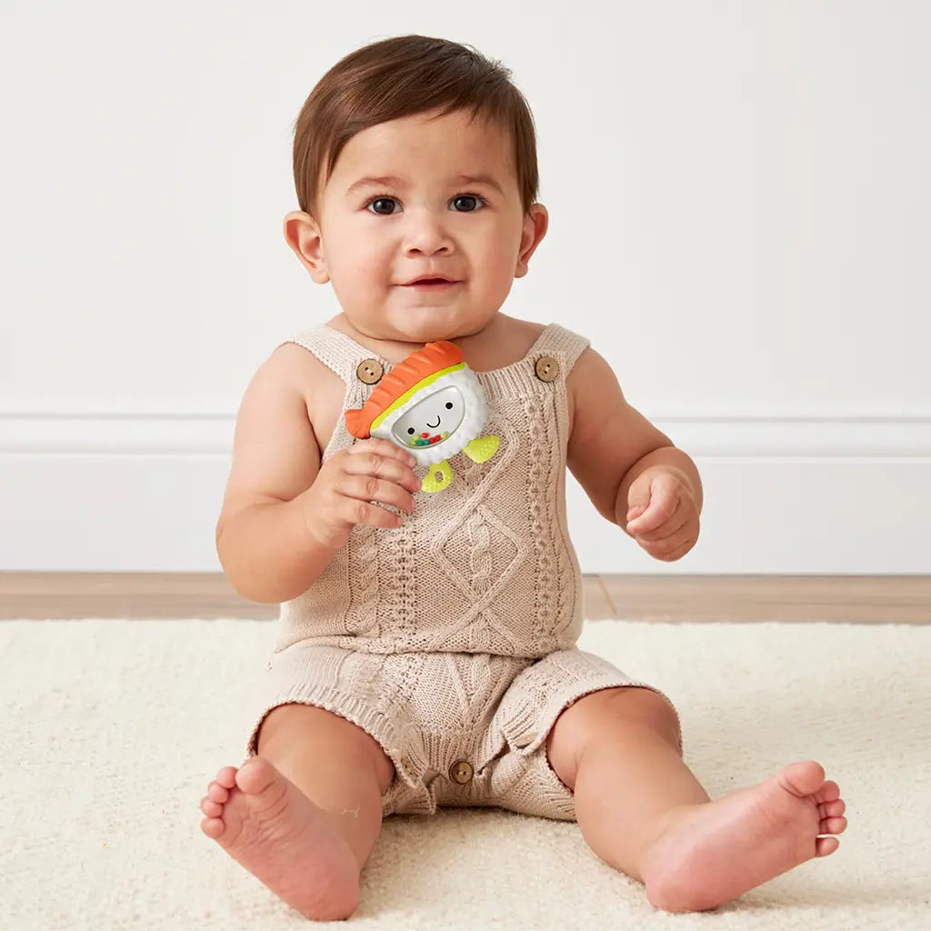 Itzy Ritzy - Sweetie Shake Plus Rattle Toy (Sushi)
