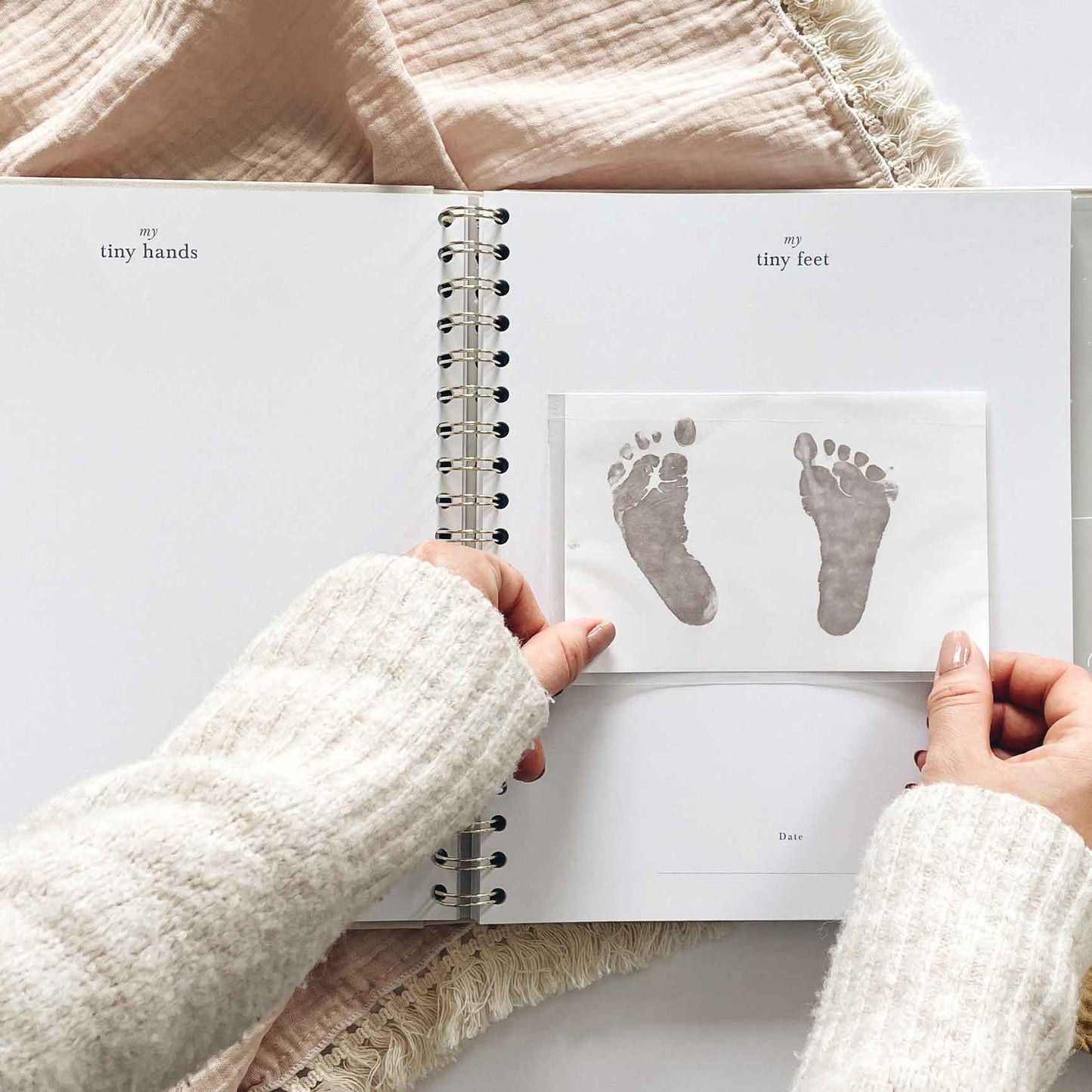 My Baby Memory Book (White)