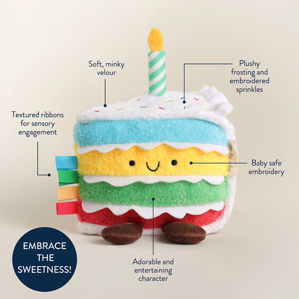 Itzy Ritzy - Sweetie Snuggles Plush (Cake)