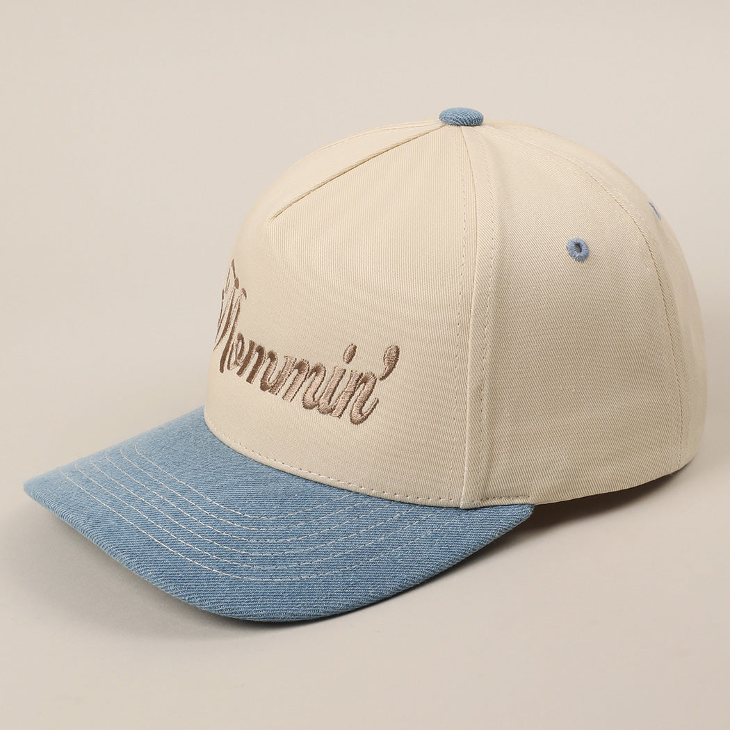 Mommin' - Hat (Light Denim)