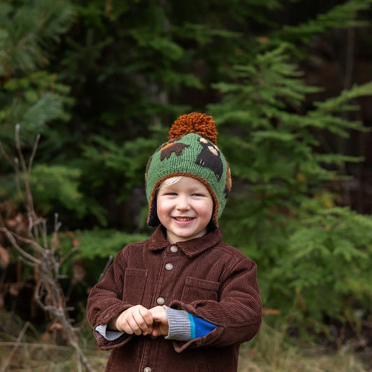 Amber - Canuck Hat (Green) - Small/Medium