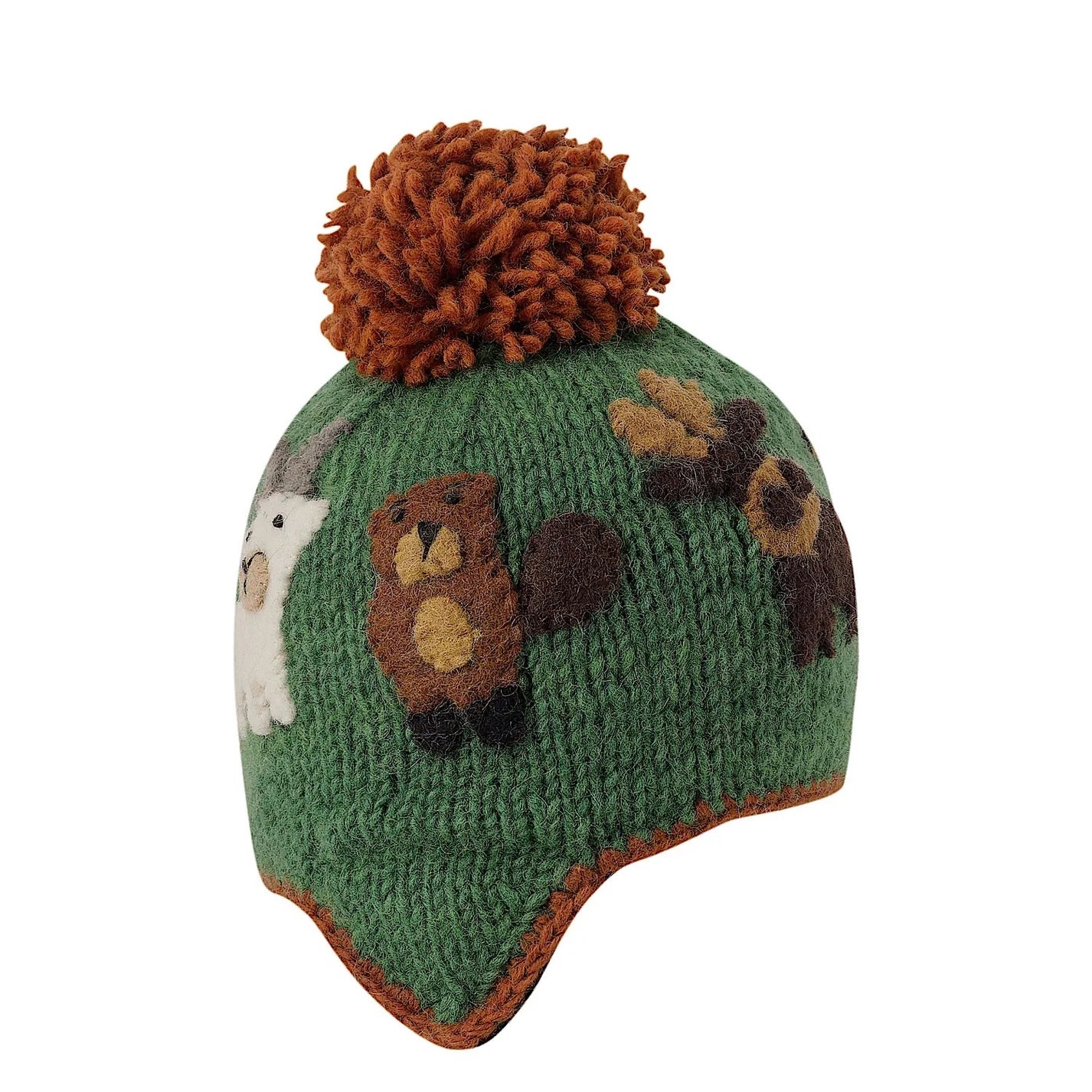 Amber - Canuck Hat (Green) - Small/Medium