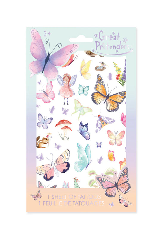 Great Pretenders - Butterfly Temporary Tattoos