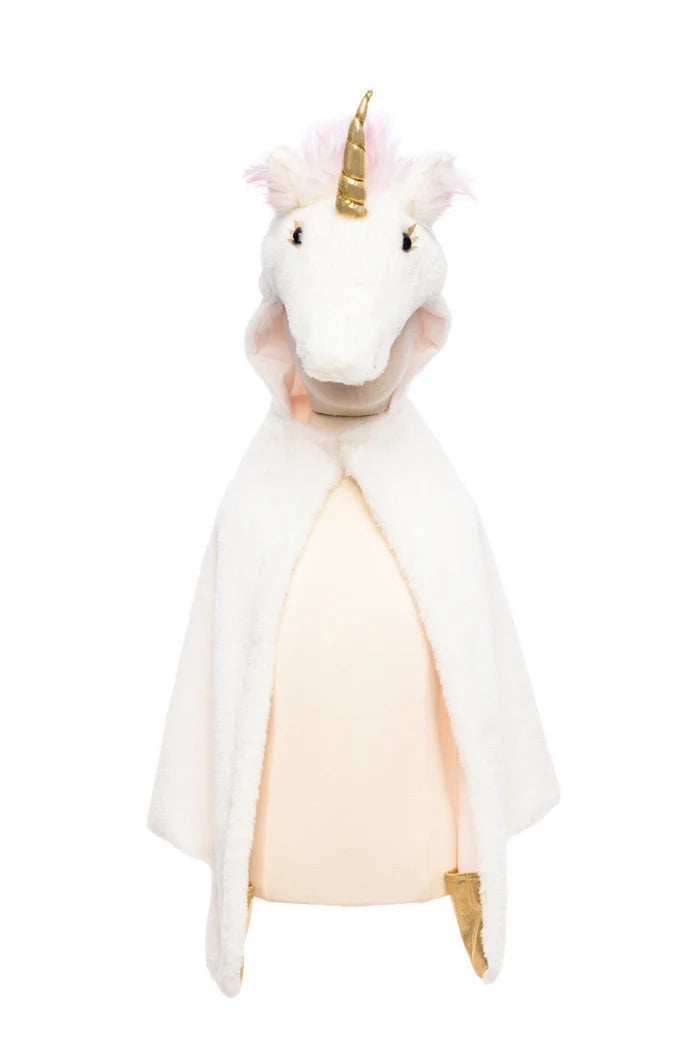 Great Pretenders - Unicorn Cuddle Cape (size 2-3T)